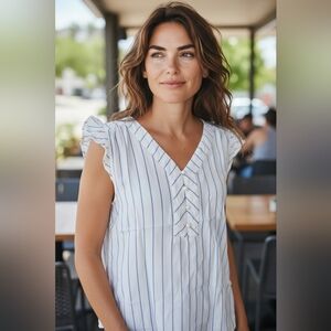 Old Navy Women's Striped Blouse XS